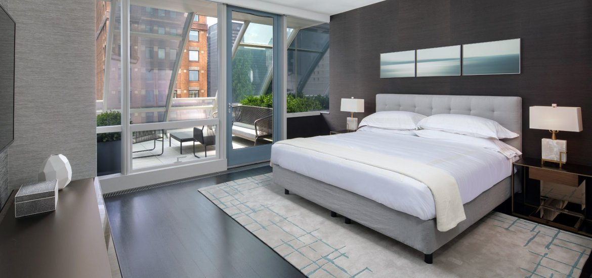 Квартира в Манхэттен, Нью-Йорк, США 1 спальня, 120м2 № 35863 - 5