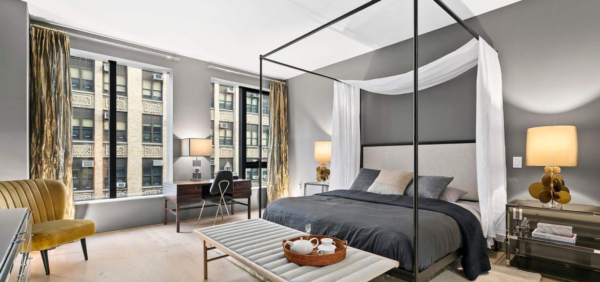 Квартира в Gramercy, Нью-Йорк, США 2 спальни, 125м2 № 35823 - 4