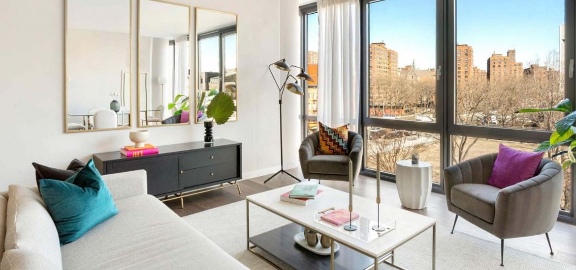 Квартира в Upper East Side, Нью-Йорк, США 1 спальня, 91м2 № 36098 - 3