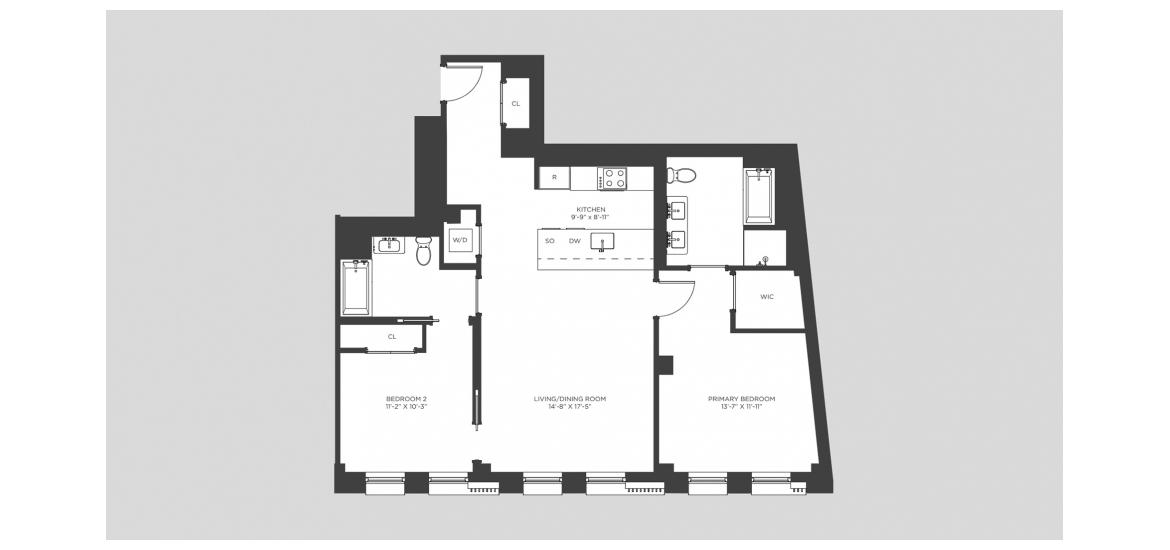 THE KELLER 112 SQ.M 2 BDRM 2D