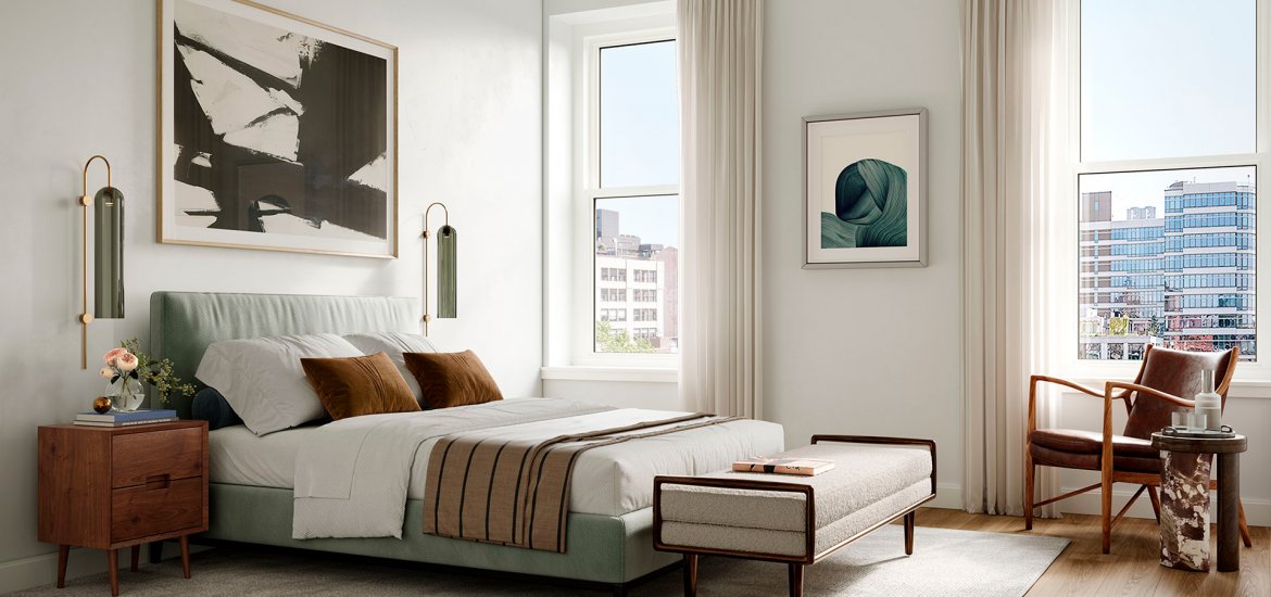 Квартира в Greenwich Village, Нью-Йорк, США 1 спальня, 79м2 № 38003 - 5