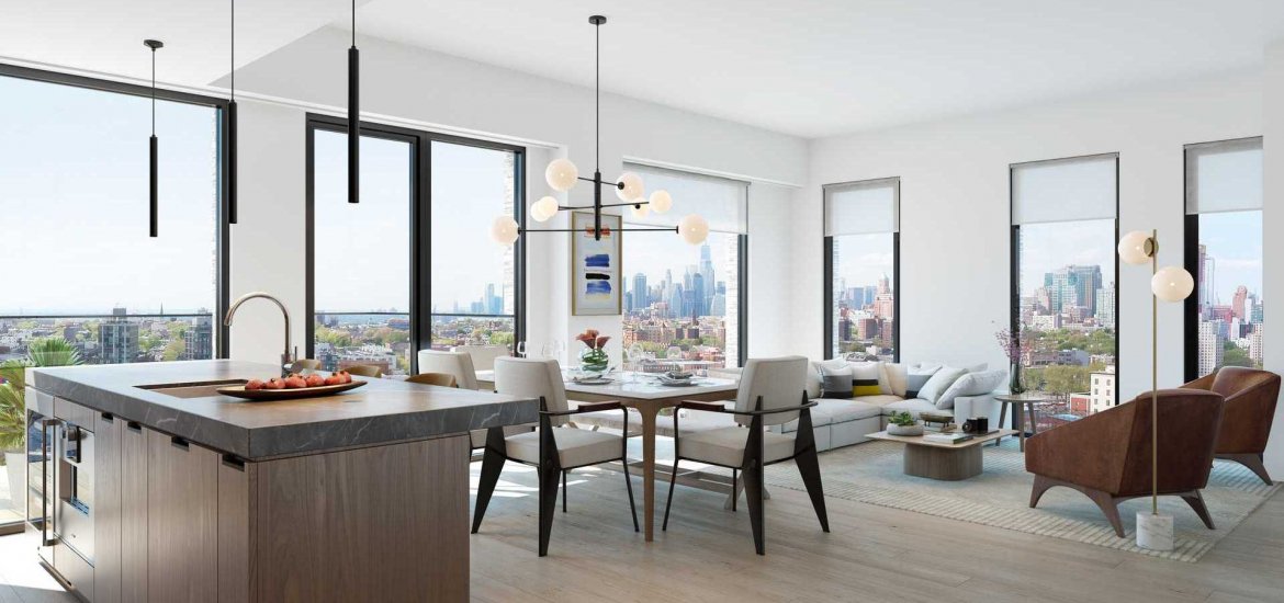 Penthouse in Brooklyn, New York, USA, 2 bedrooms, 137.0 sq.m. No. 35464 - 2