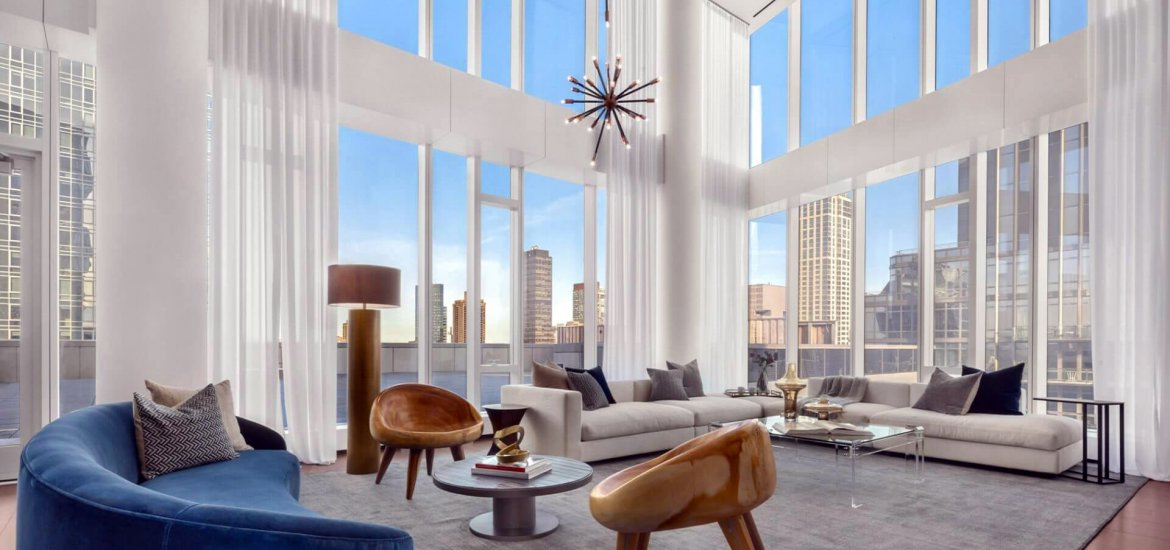 Penthouse in Manhattan, New York, USA, 4 bedrooms, 492 sq.m. No. 35836 - 1